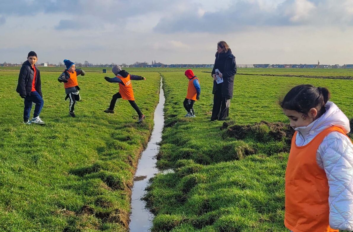 Poldersafari in speelpolder het Wijland